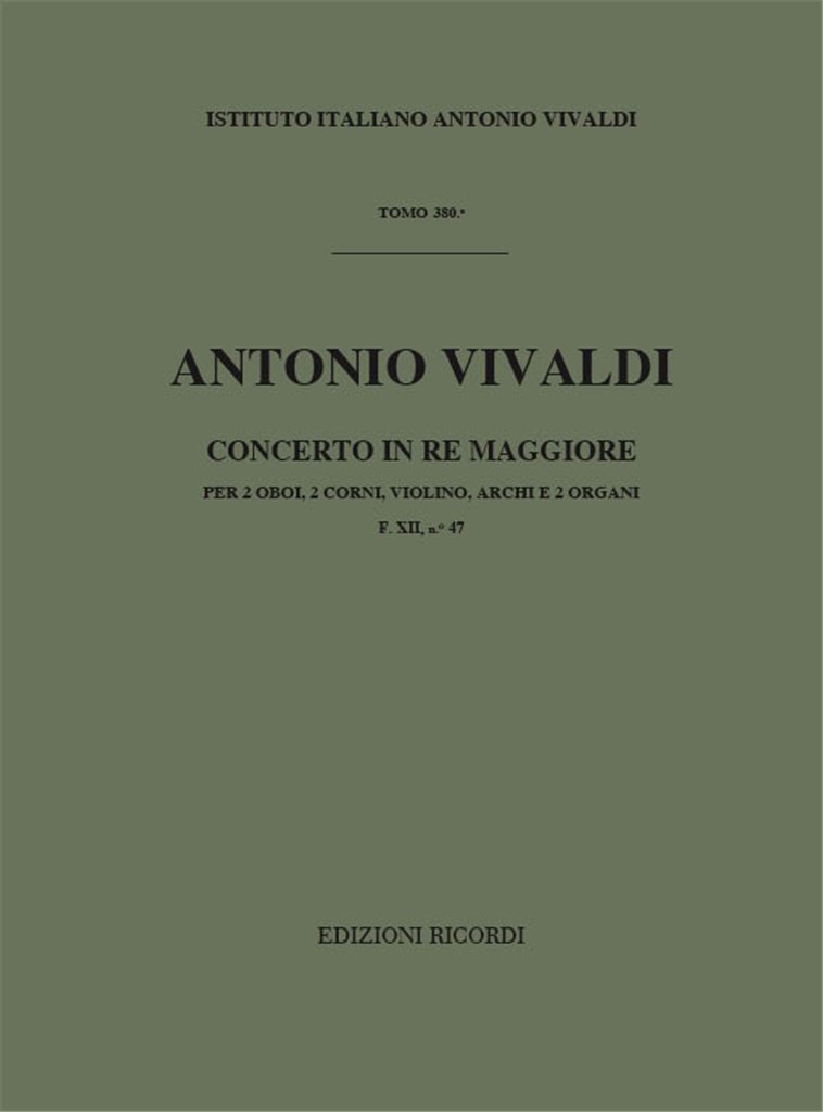 Concerto in Re Maggiore (D Major)